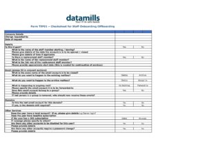 Datamills Do you have staff joining or leaving your team? - Datamills